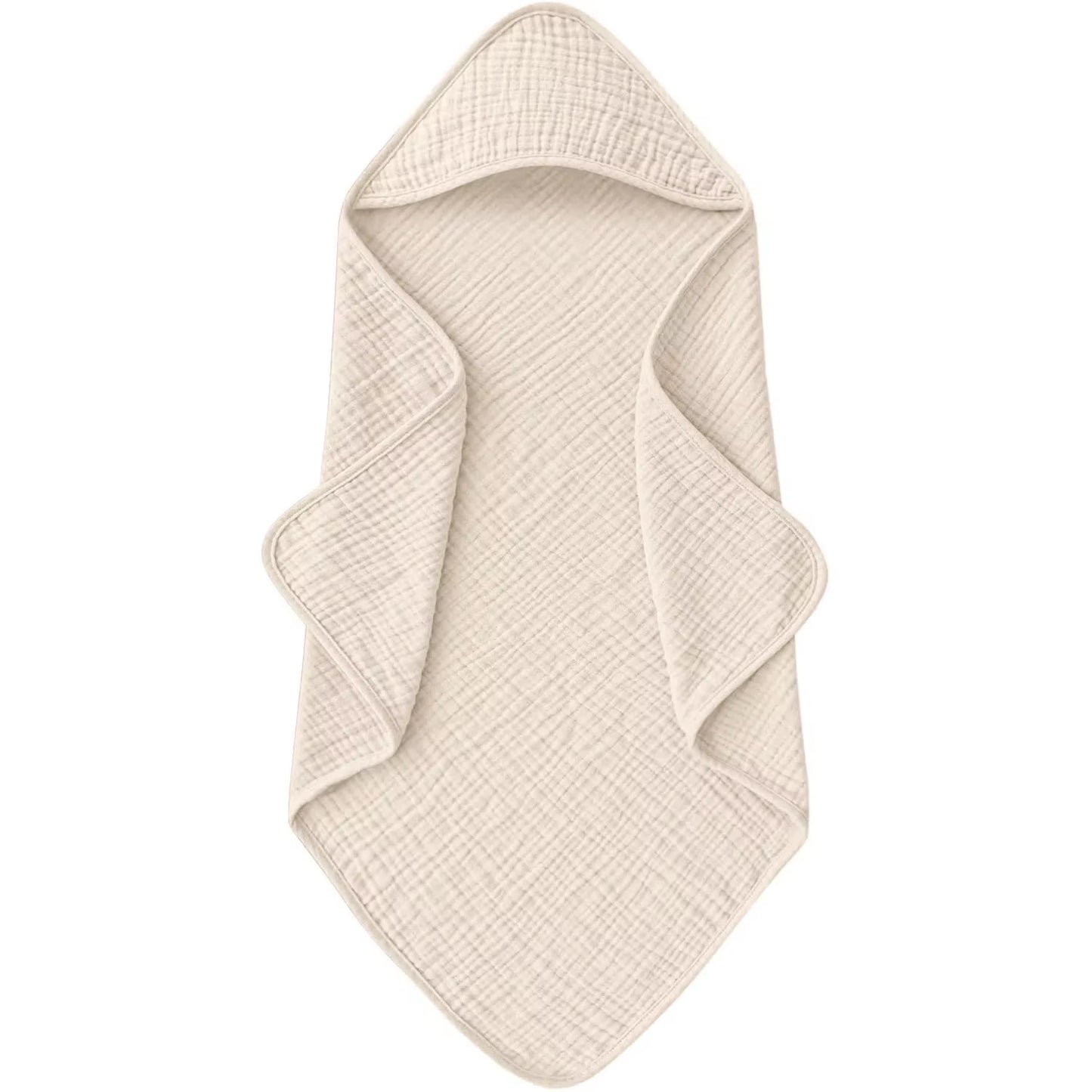 Muslin Hooded Baby Towels – 100% Cotton Ultra-Soft & Absorbent
