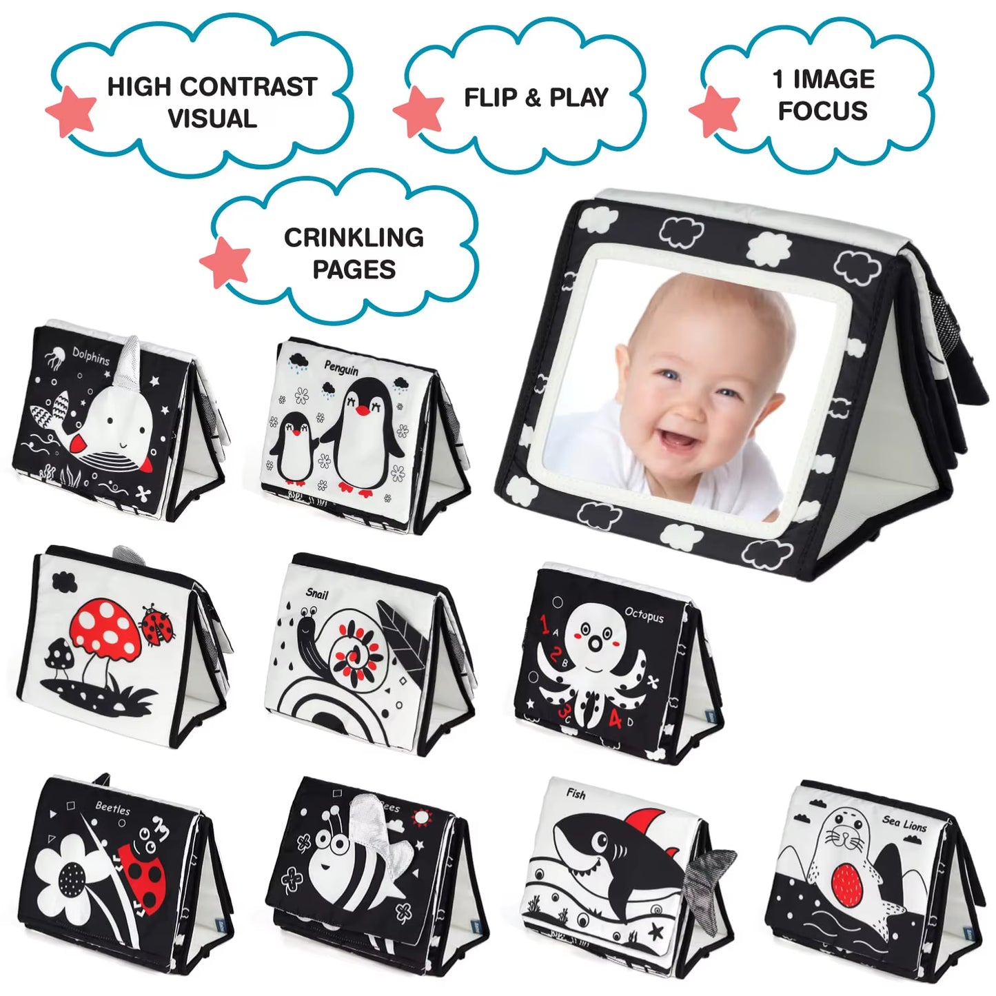 High Contrast Baby Mirror