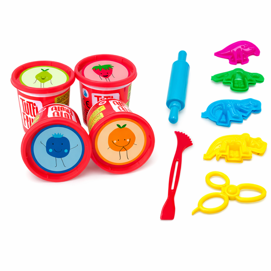 Tutti Frutti - Dinosaur Land Modelling Dough Kit