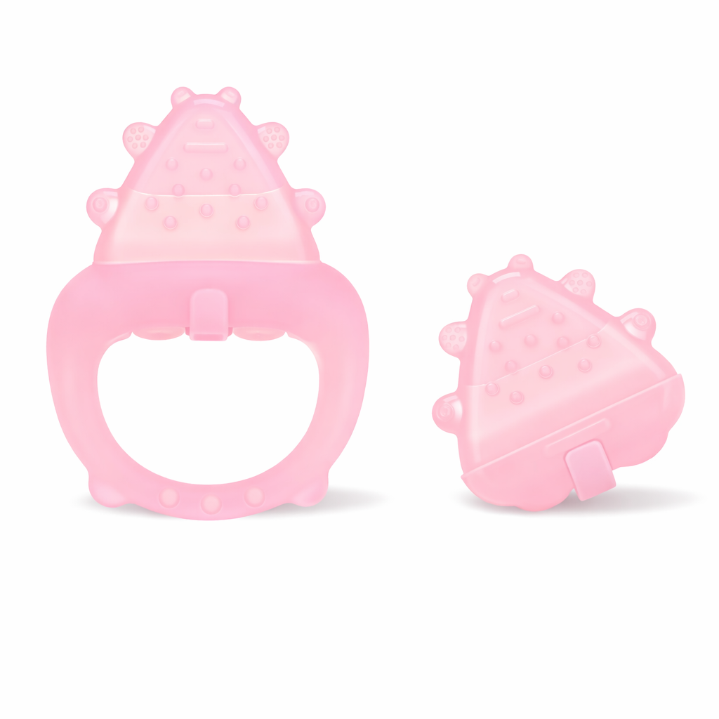 Freezable Silicone Baby Teether – Cooling Gum Relief