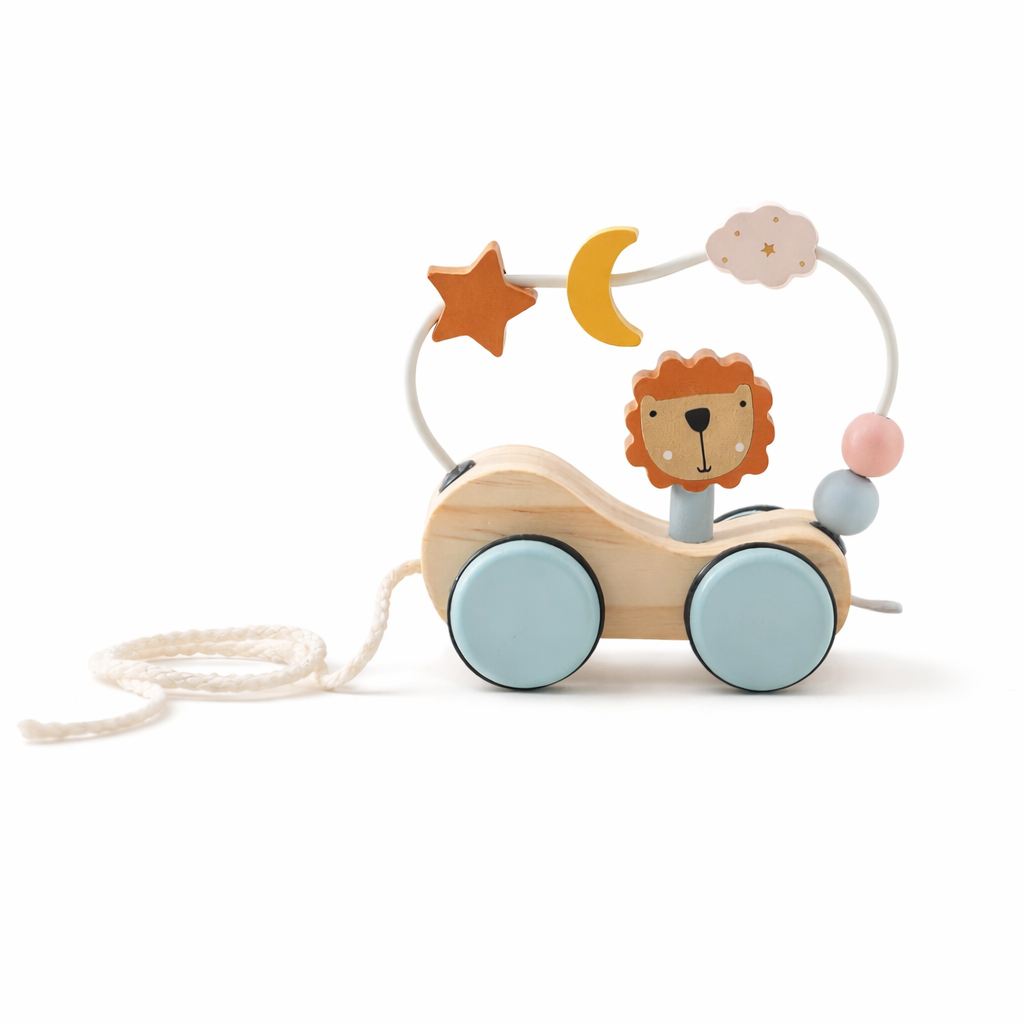 Wooden Montessori Toy Train