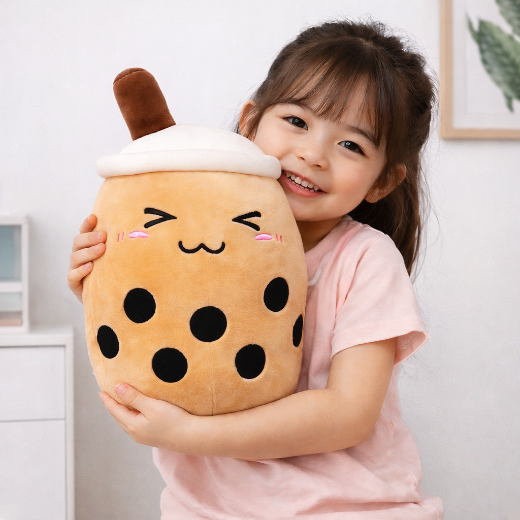 Boba Tea Plush Toy