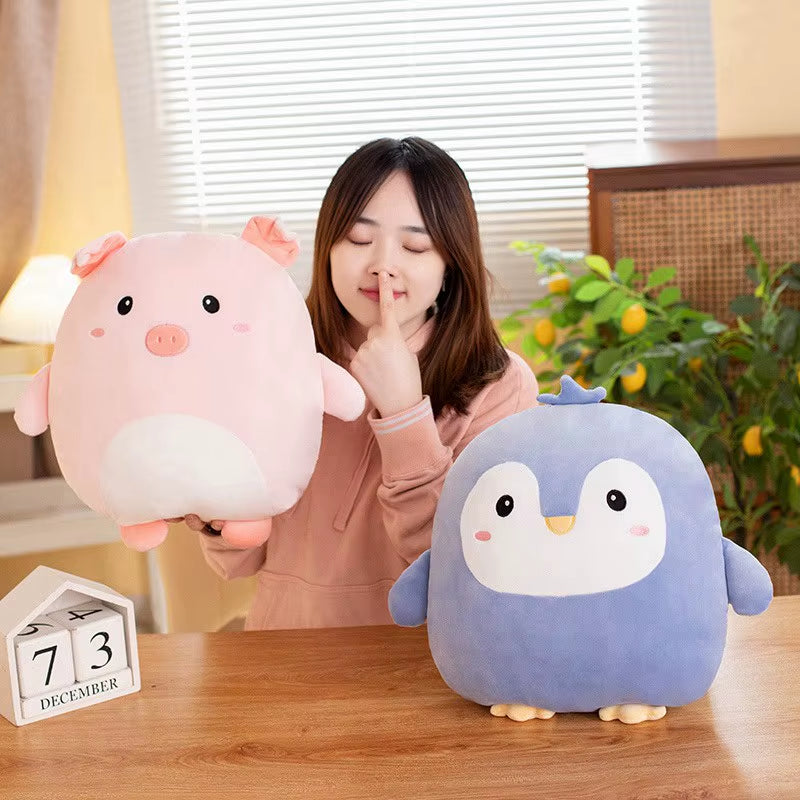 Animal Plush Pillow – Soft Squishy Plushie for Kids