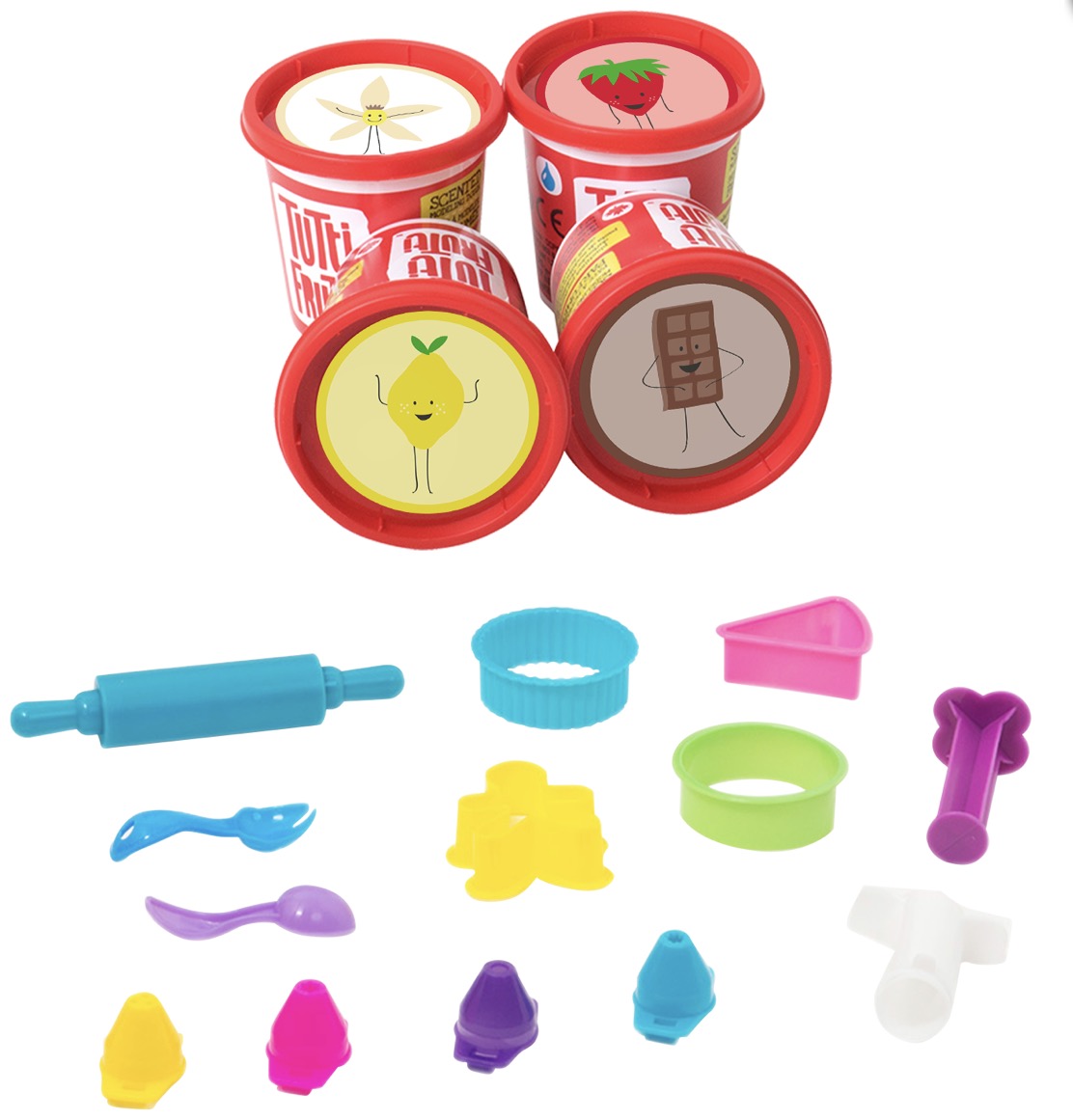 Tutti Frutti - Cookie Maker Modelling Dough Kit in Lunch bag