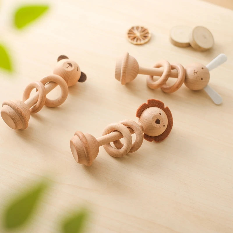 Montessori Wood Rattle