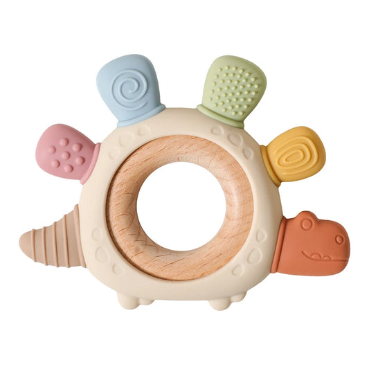 Baby Dinosaur Silicone Teether