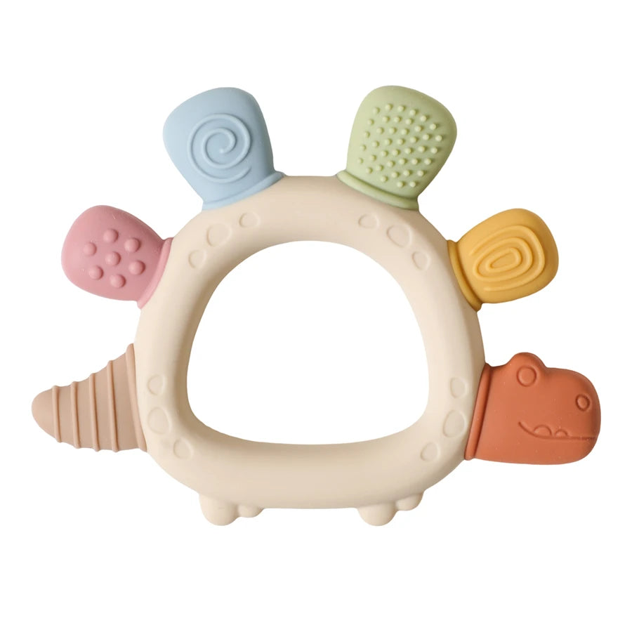 Baby Dinosaur Silicone Teether