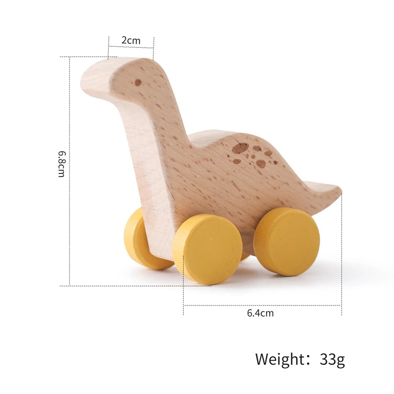 Wooden Montessori Toy Train