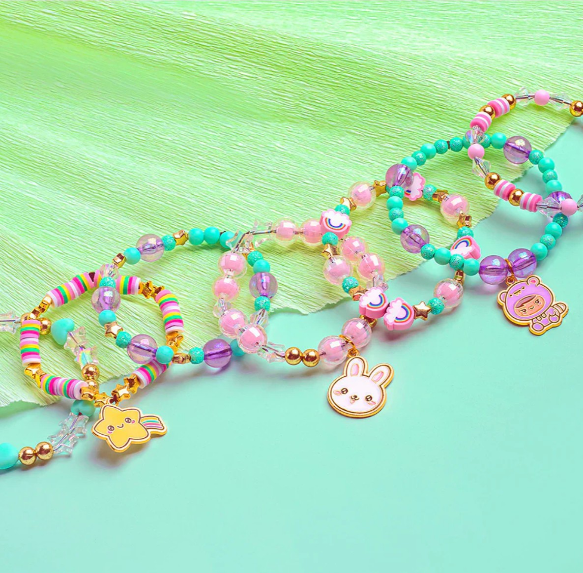 Fashion Angels - Kawaii Cuties Charm Jewelry Kit