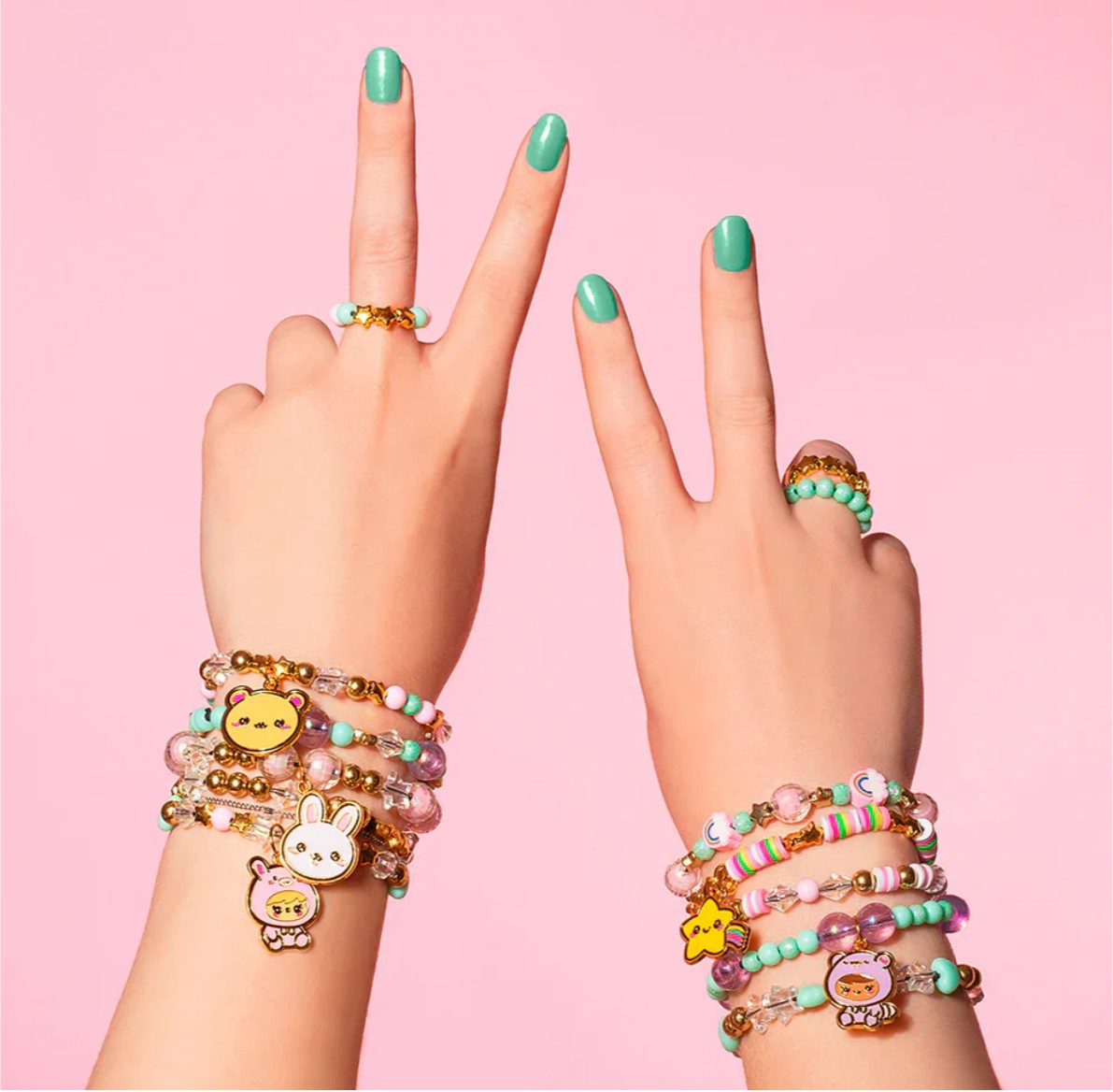 Fashion Angels - Kawaii Cuties Charm Jewelry Kit