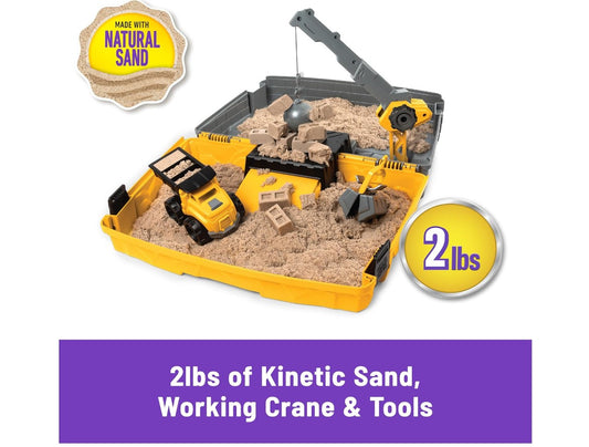 Kinetic Sand - Construction Site Folding Sandbox