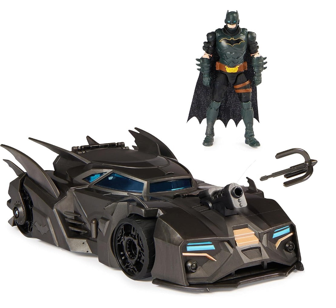 DC Comics - Crusader Batmobile Playset with 4-inch Batman Figure