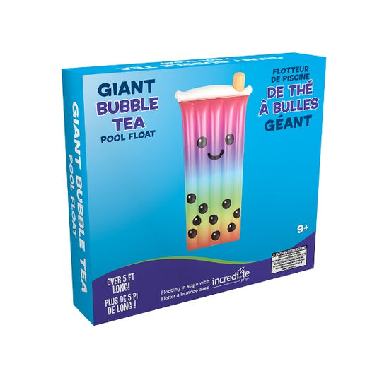 Giant Bubble Tea Pool Float – Inflatable Summer Lounger for Pool