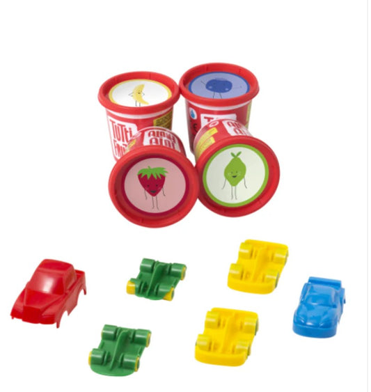 Tutti Frutti - City Cars Modelling Dough Kit