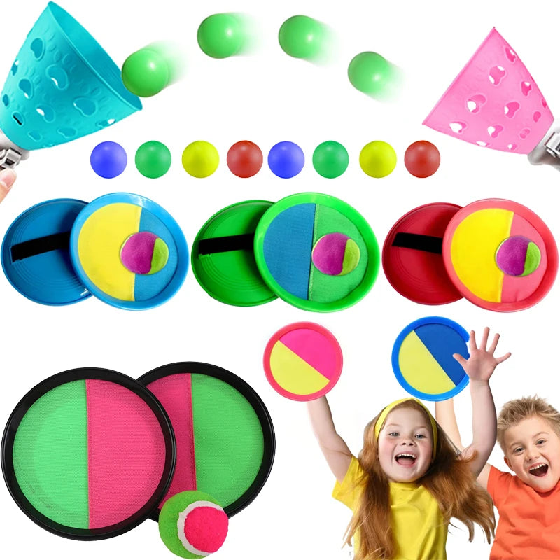 Toss & Catch Sticky Ball Game Set for Kids β Outdoor Beach Sports Toy