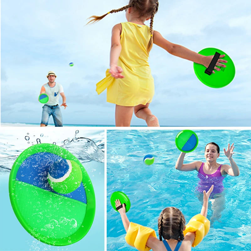 Toss & Catch Sticky Ball Game Set for Kids β Outdoor Beach Sports Toy