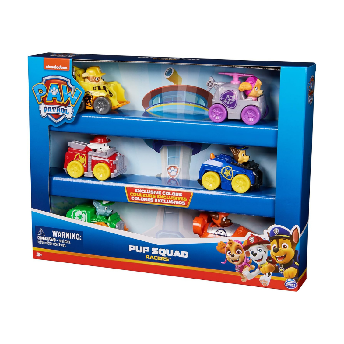 Paw Patrol - Pup Squad Racers 6 Piece Vehicle Gift Set