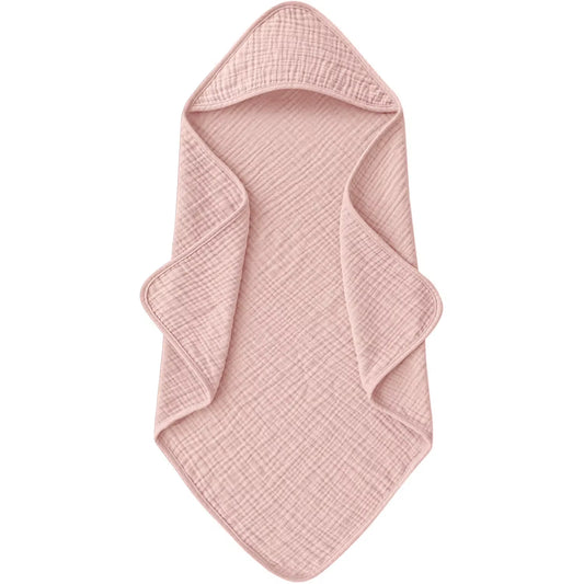 Muslin Hooded Baby Towels – 100% Cotton Ultra-Soft & Absorbent