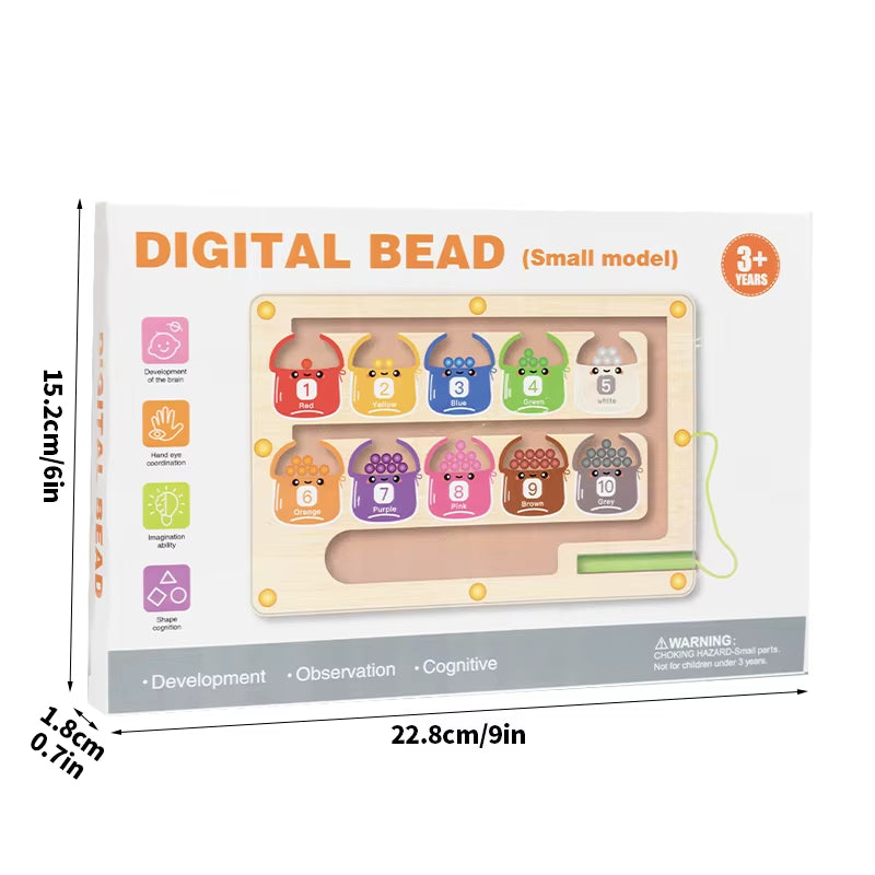 Magnetic Color Sorting Maze Toy
