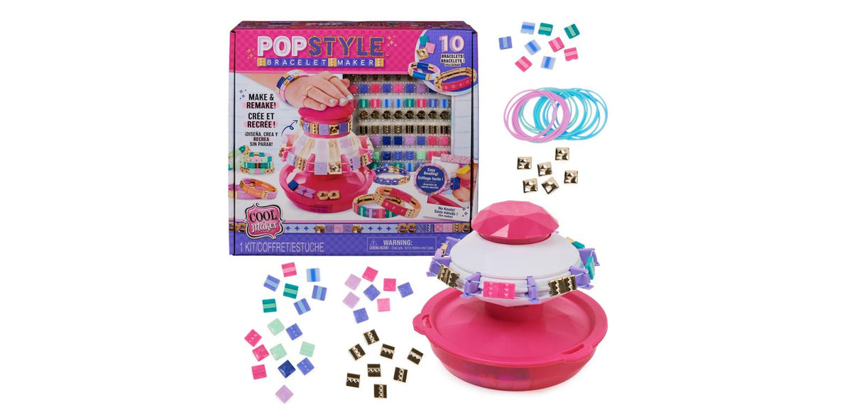 Cool Maker PopStyle Bracelet Making Kit For Kids