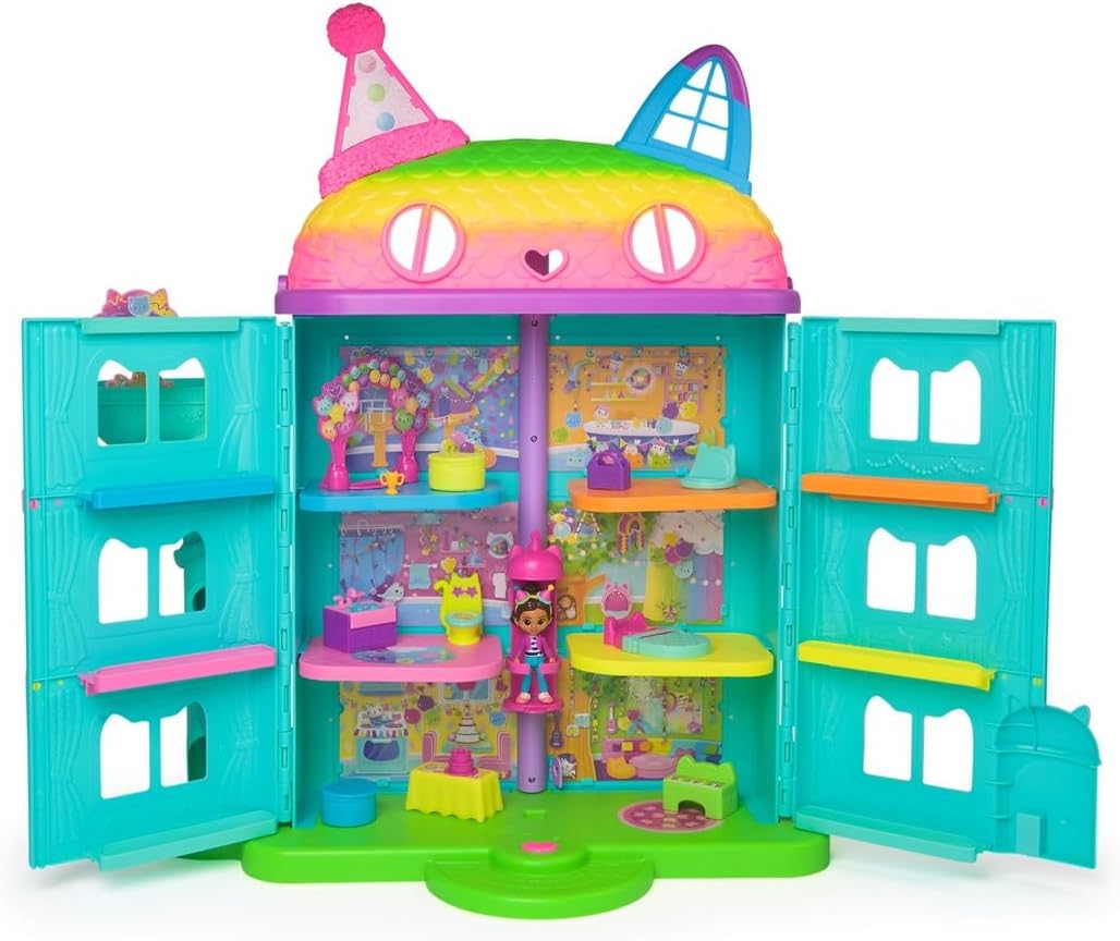 Gabby’s Dollhouse - Purrfect Dollhouse in Rainbow Playset