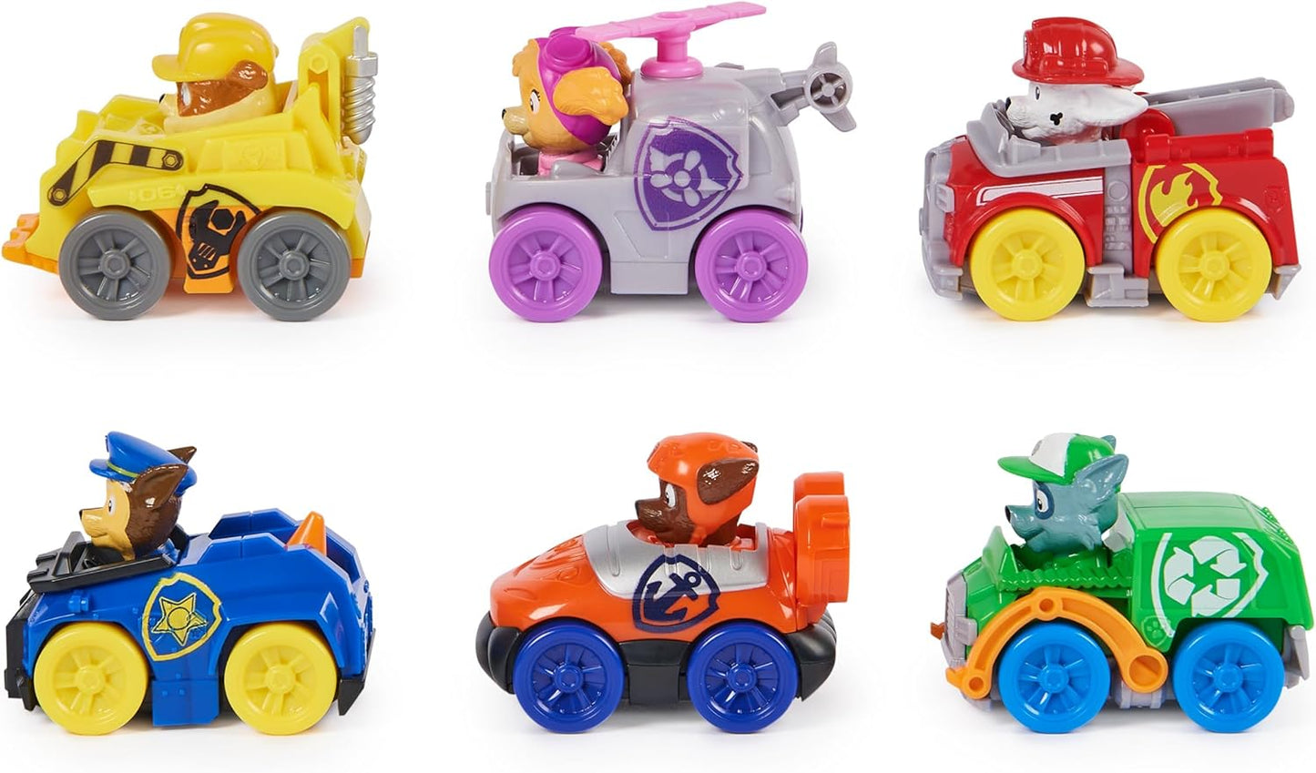 Paw Patrol - Pup Squad Racers 6 Piece Vehicle Gift Set