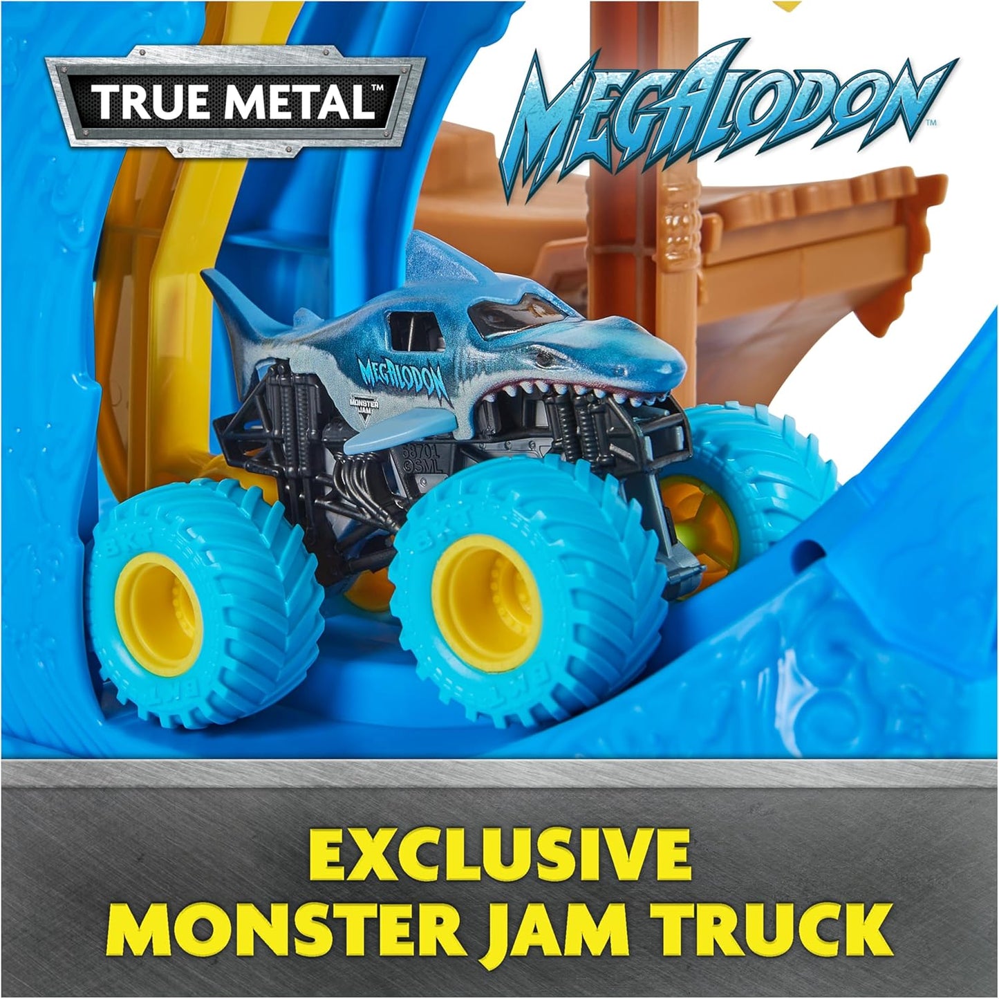 Monster Jam - Megalodon Loop of Doom Stunt Playset