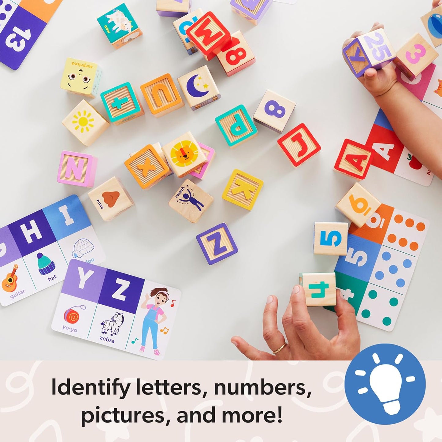 Ms. Rachel - Letter, Number, and Blocks with Activity Cards