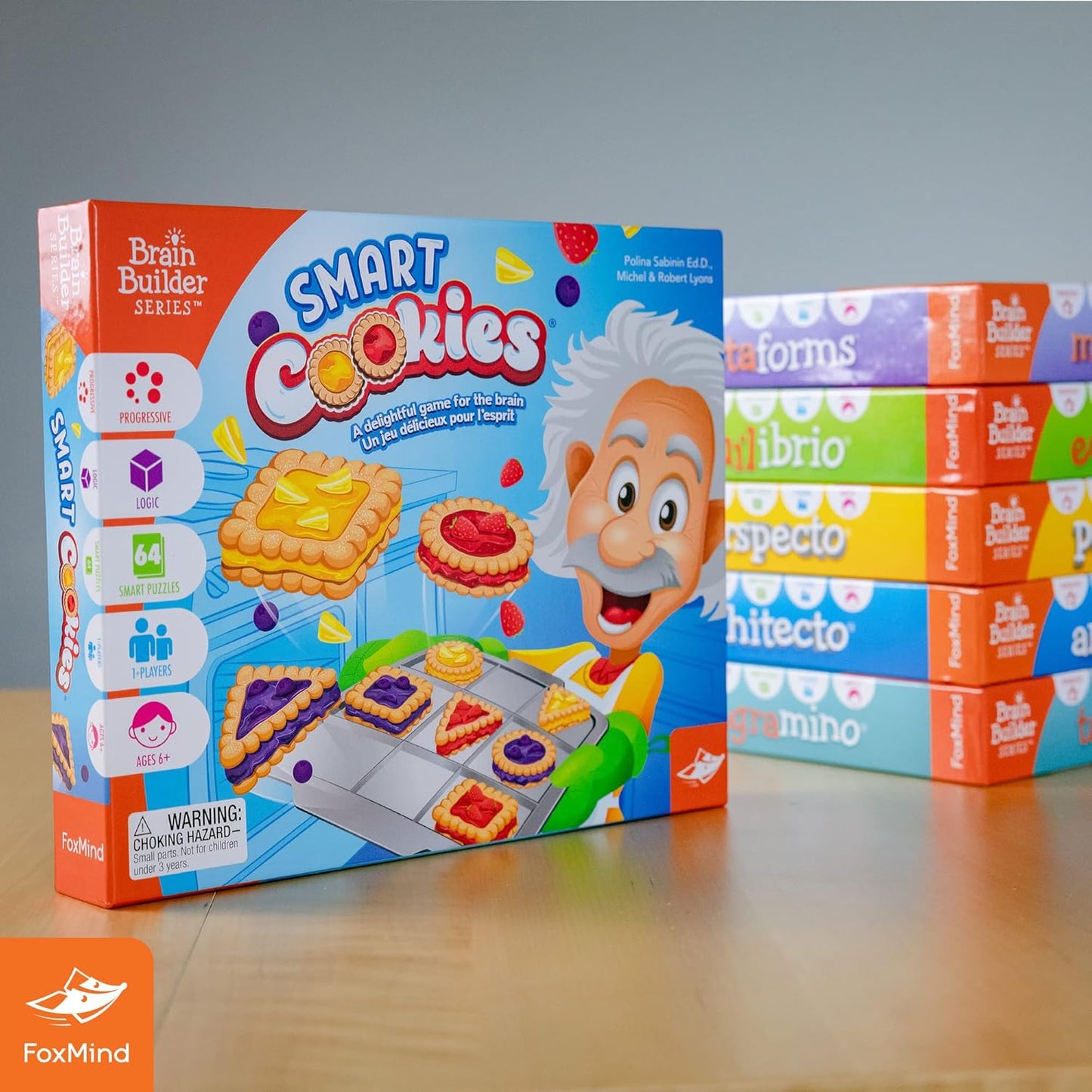 FoxMind Games - Smart Cookies Logic Puzzle Game
