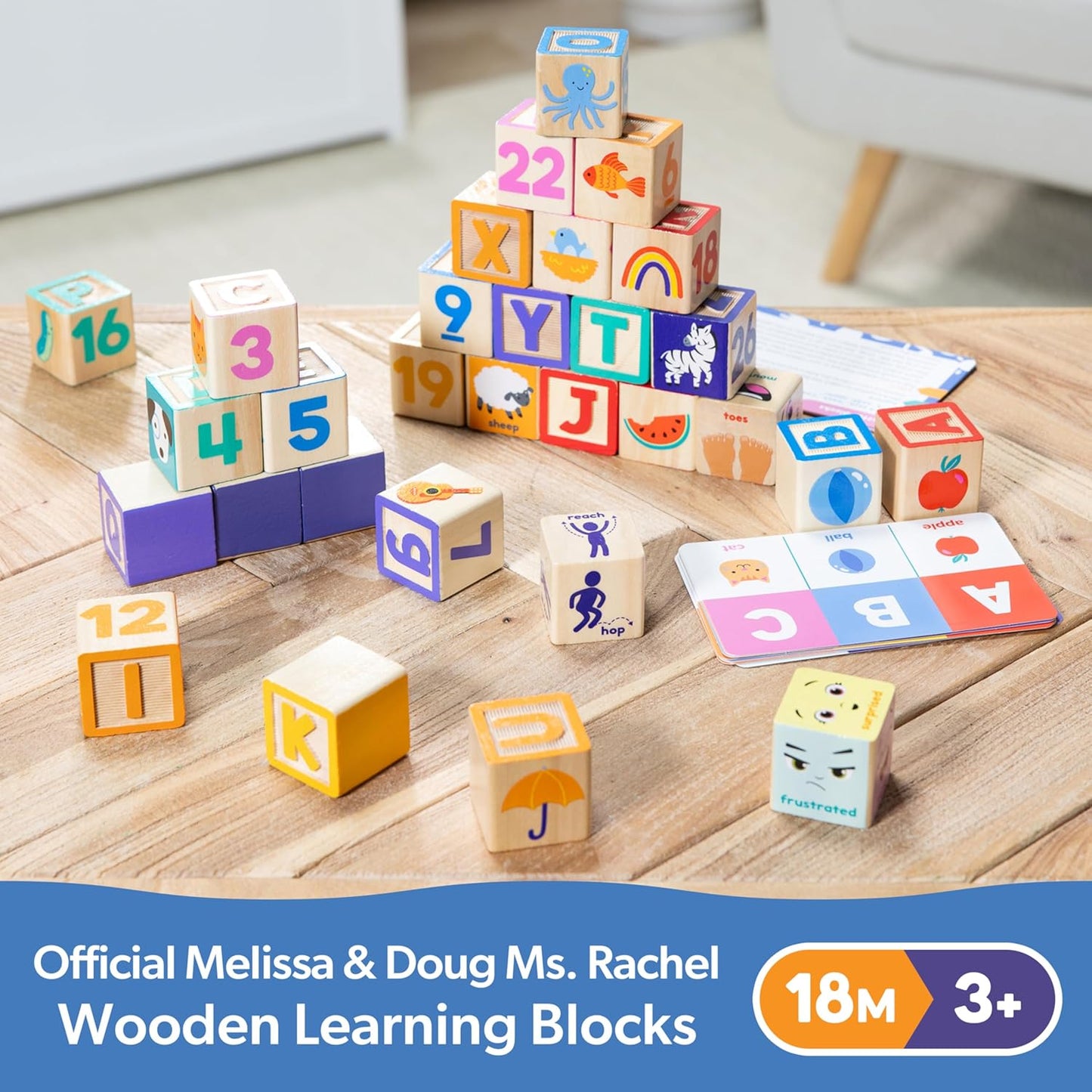 Ms. Rachel - Letter, Number, and Blocks with Activity Cards