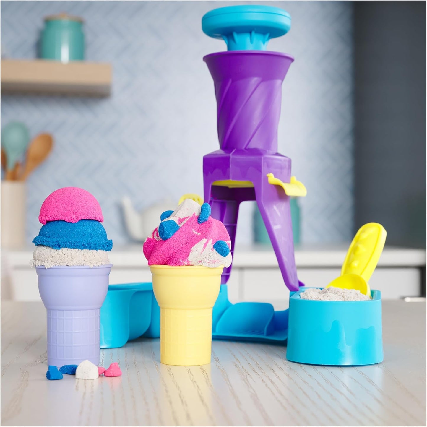 Kinetic Sand - Soft Serve Station 
