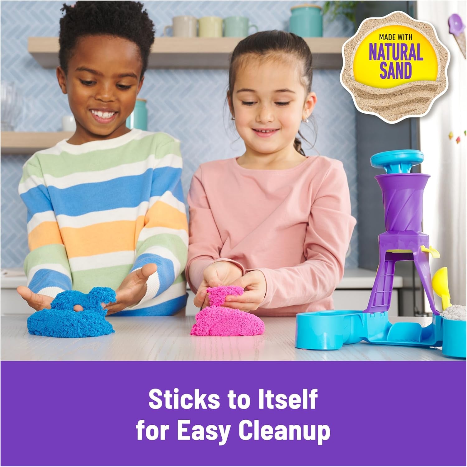 Kinetic Sand - Soft Serve Station 