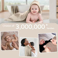 Muslin Hooded Baby Towels – 100% Cotton Ultra-Soft & Absorbent