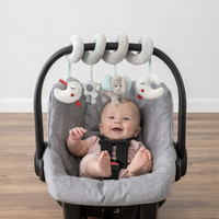 Baby Spiral Activity Toy – Hanging Plush Toy for Crib & Car Seat