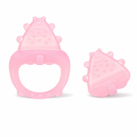 Freezable Silicone Baby Teether – Cooling Gum Relief
