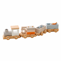 Montessori Wooden Train Toy Set