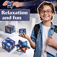 Star Sky Infinity Cube Fidget Toy – 2-in-1 Puzzle