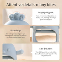 ilicone Baby Teething Glove – BPA-Free Gum Soother