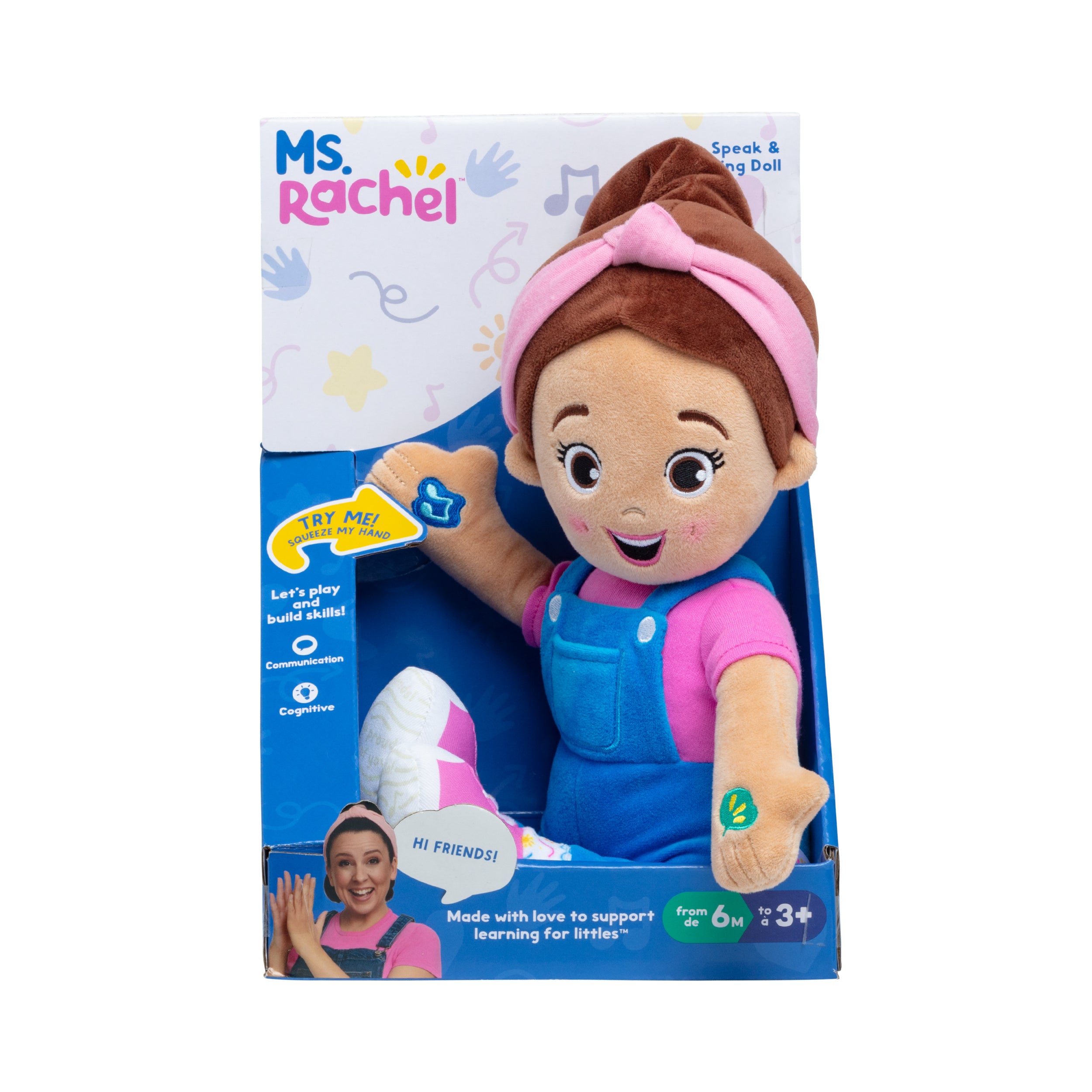 Ms. Rachel - Speak n Sing Doll