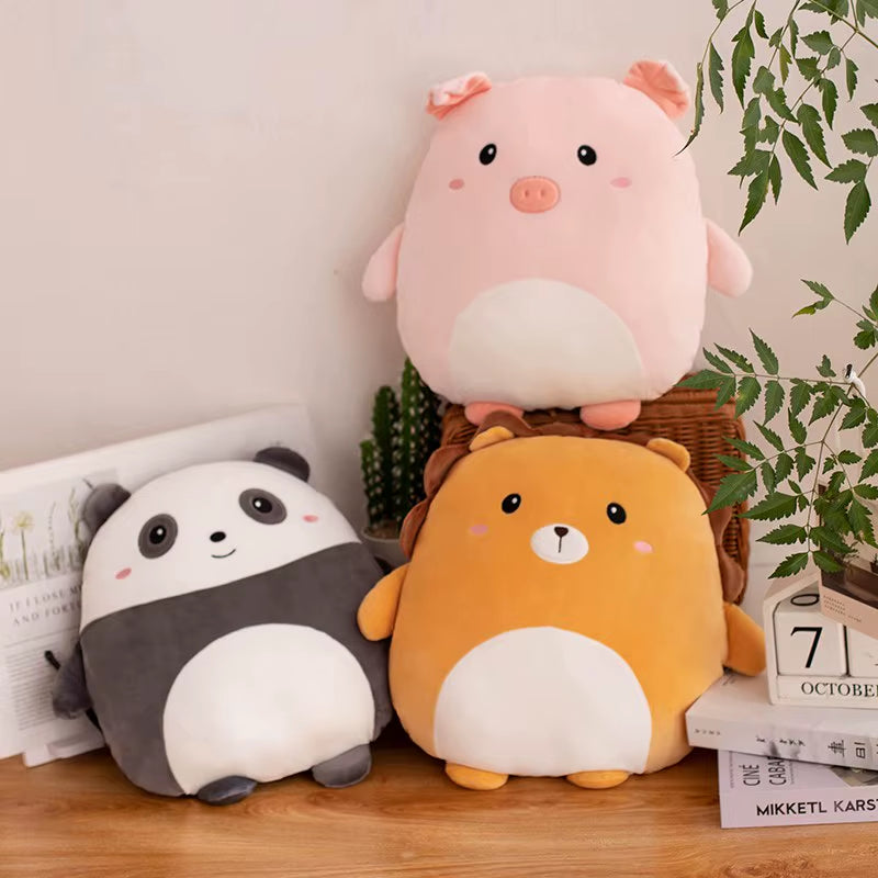 Animal Plush Pillow – Soft Squishy Plushie for Kids