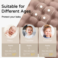 Muslin Hooded Baby Towels – 100% Cotton Ultra-Soft & Absorbent