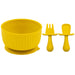 3-Piece Baby Silicone Tableware Set – Suction Bowl, Spoon & Fork