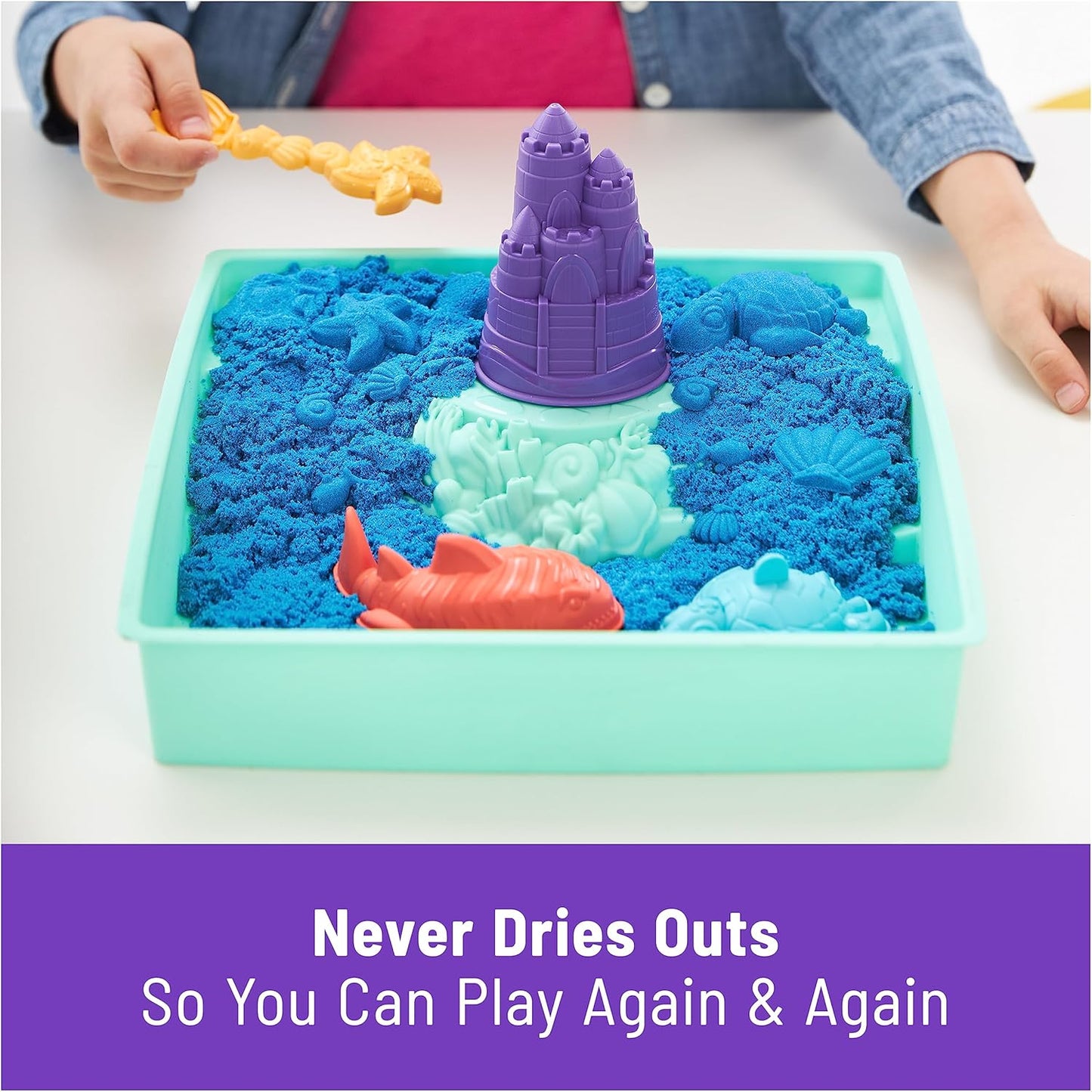Kinetic Sand Sandbox Set