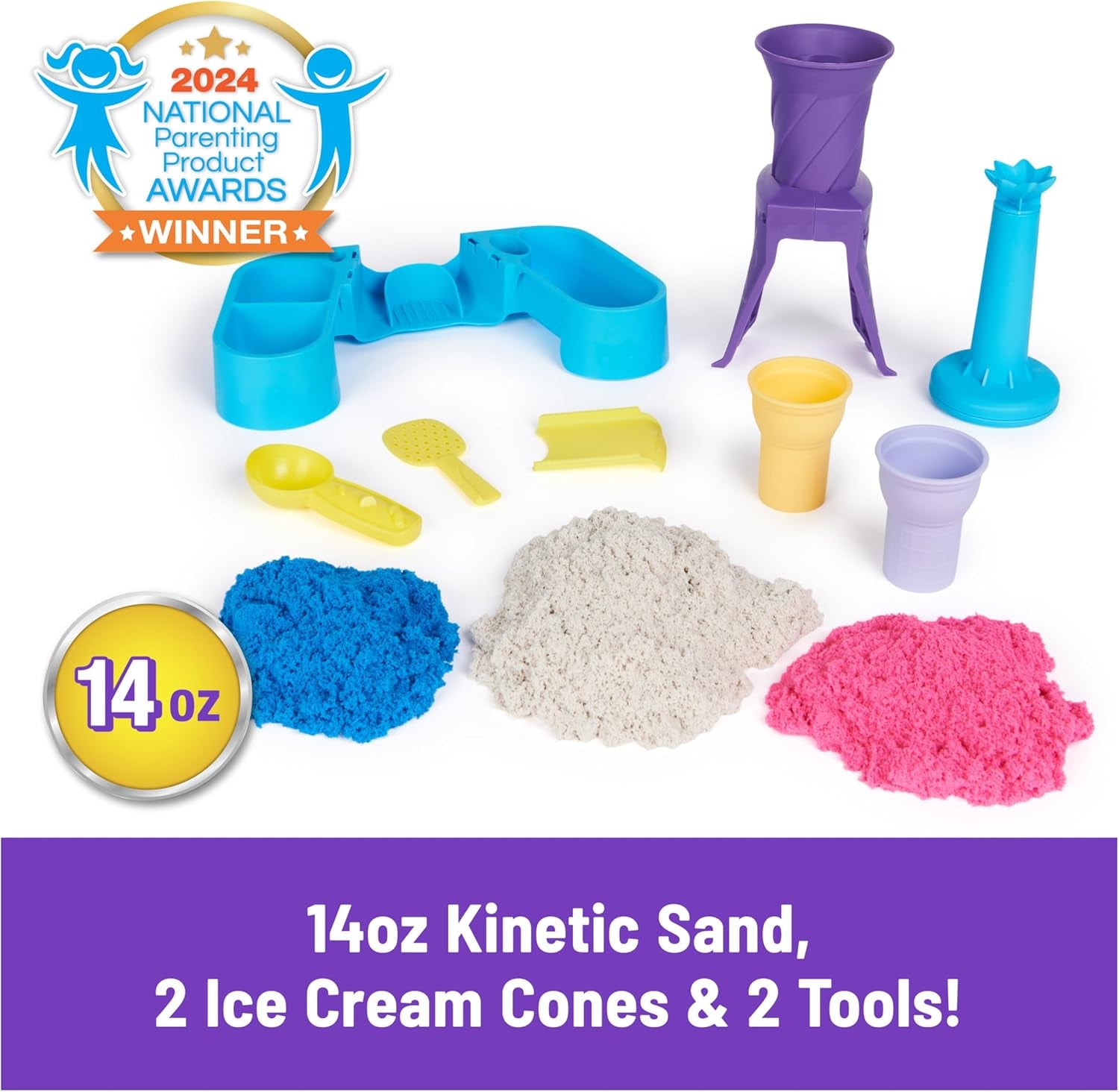Kinetic Sand - Soft Serve Station 