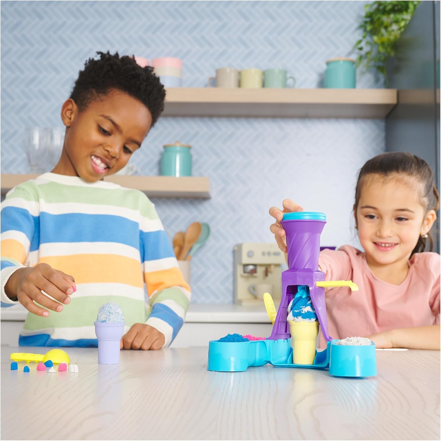 Kinetic Sand - Soft Serve Station 