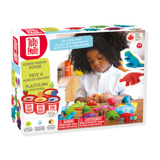 Tutti Frutti - Dinosaur Land Modelling Dough Kit