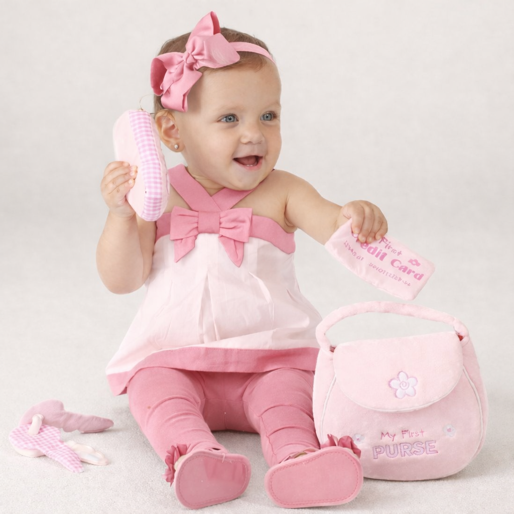 GUND - My First Purse 5-Piece Plush Playset
