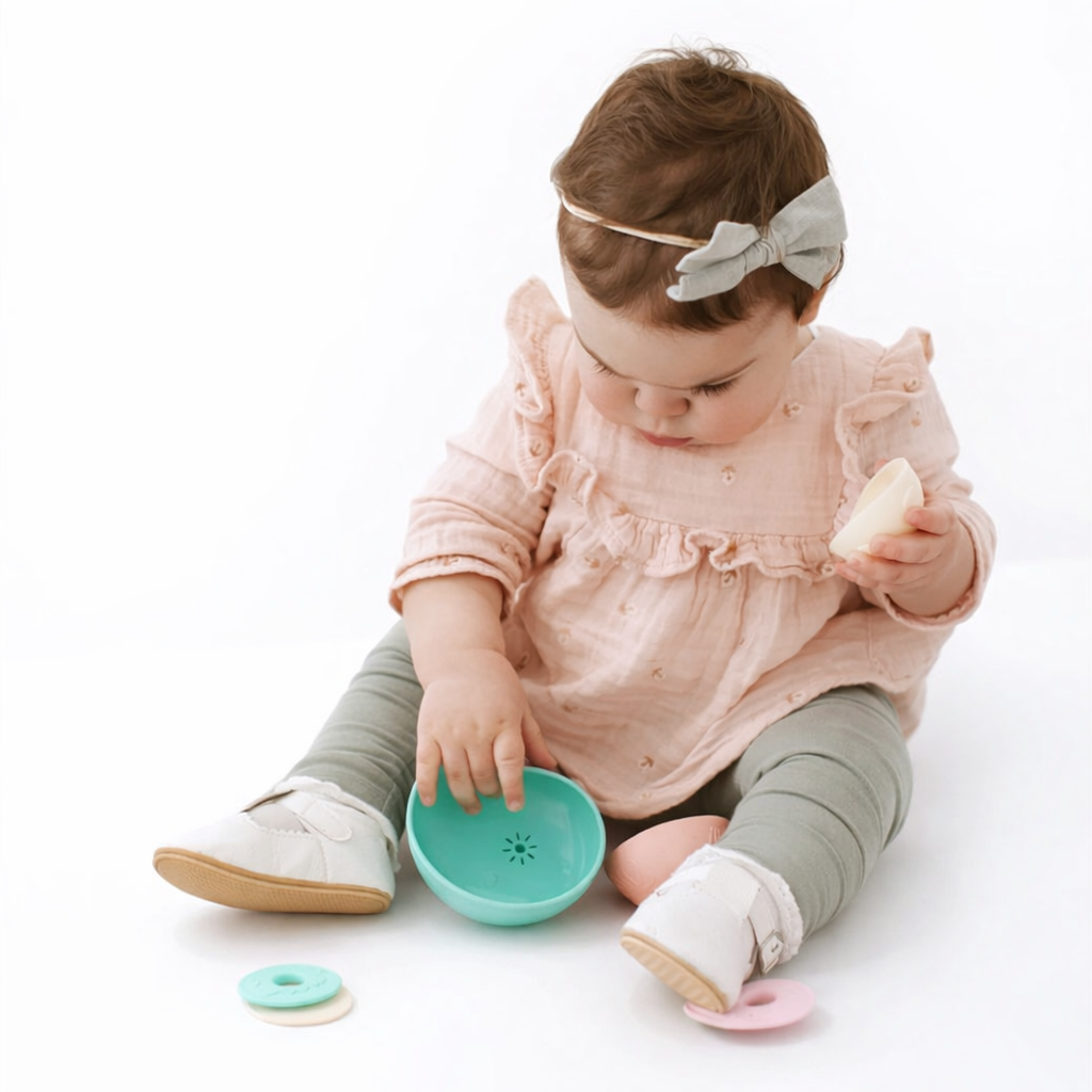 Jellystone - Ocean Stacking Cups in Rainbow