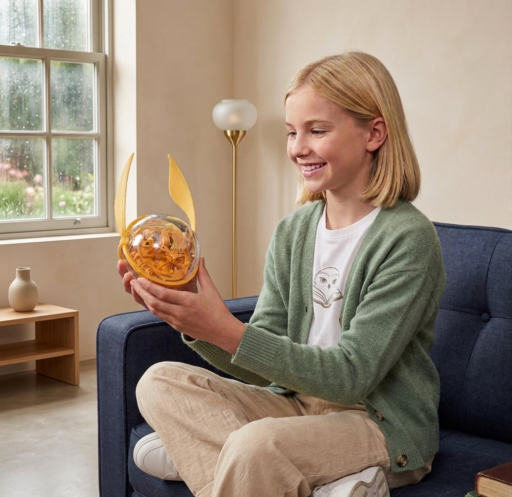 Harry Potter Golden Snitch | 3D Maze Puzzle Ball 30 Obstacles For Kids