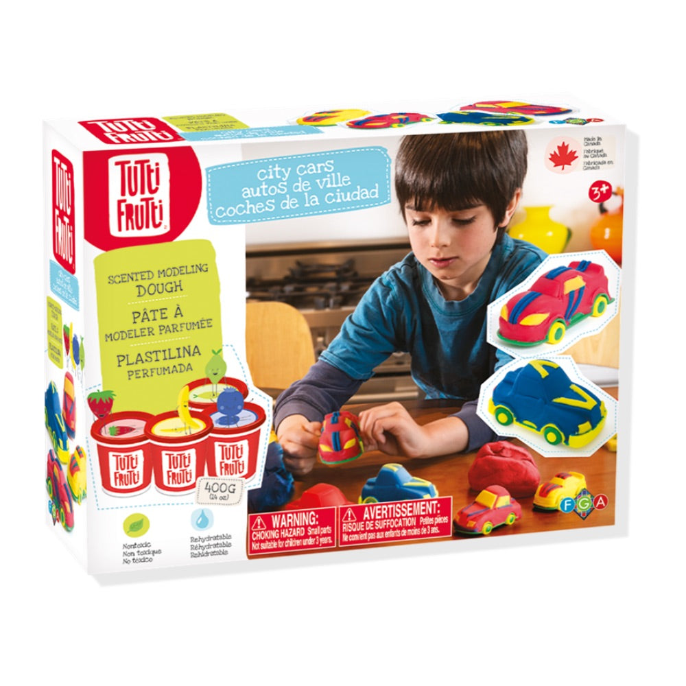Tutti Frutti - City Cars Modelling Dough Kit